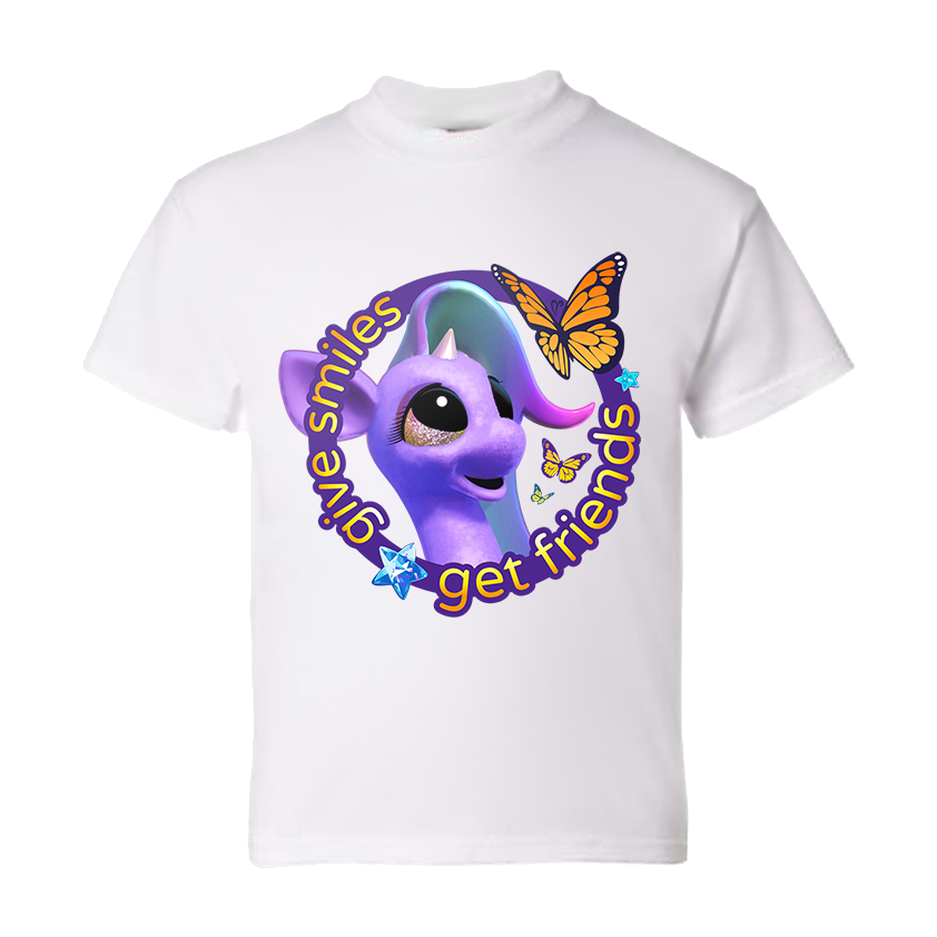 Wee Widdle Wishes "Give Smiles" Youth T-Shirt